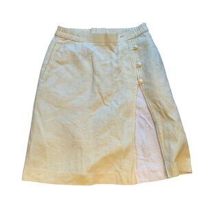 Golden Hour Button-Detail Skirt